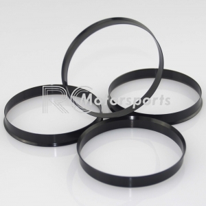 CNC Machined Super Thin Aliuminum Hub Ring Spigot Ring With Anodize Coatings For Wheel Tuning