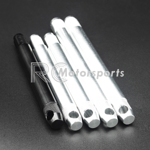 6" (152mm) M14x1.5 Aluminum Wheel Pin Wheel Guide Wheel Hanger For Installing Wheelsets Porsche, Mercedes, Mini, VW, Audi