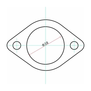 CARB Base Gasket 38mm
