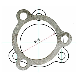 Flame Gasket 40mm